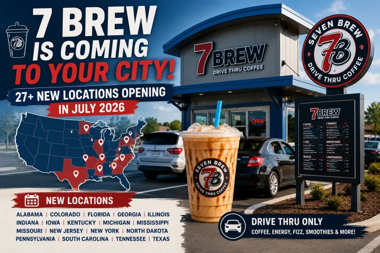 Is 7 Brew Coming to Your City See New Locations Opening in July 2026