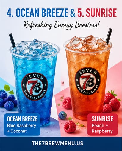 Ocean Breeze 7 Energy Drink