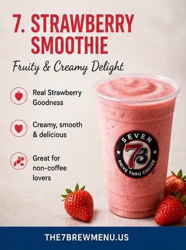 Strawberry Smoothie 7 Brew Drink
