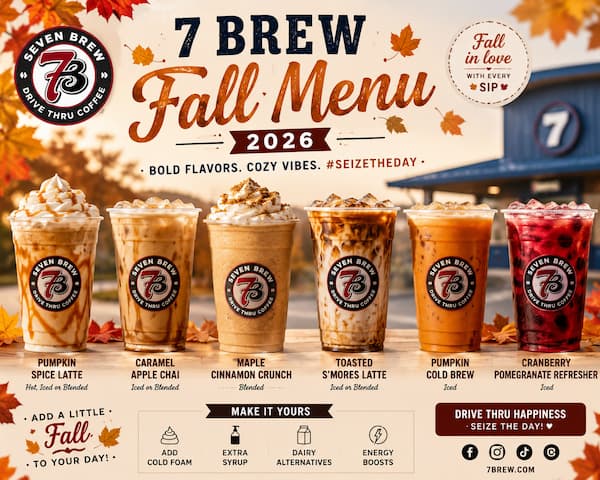 7 Brew Fall Menu 2026