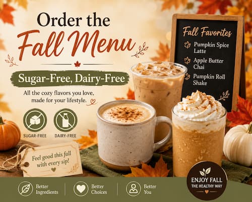 7 Brew fall drink customization and dairy-free options