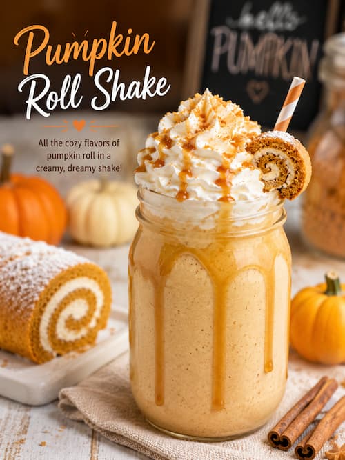 7 Brew Pumpkin Roll Shake